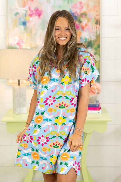The Storie Dress-Mini Dress-Umgee-The Village Shoppe, Women’s Fashion Boutique, Shop Online and In Store - Located in Muscle Shoals, AL.