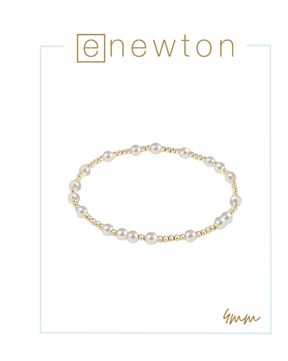E Newton Hope Unwritten Bracelet - Pearl-Bracelets-ENEWTON-The Village Shoppe, Women’s Fashion Boutique, Shop Online and In Store - Located in Muscle Shoals, AL.