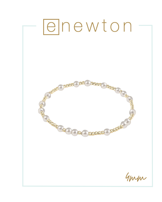 E Newton Hope Unwritten Bracelet - Pearl-Bracelets-ENEWTON-The Village Shoppe, Women’s Fashion Boutique, Shop Online and In Store - Located in Muscle Shoals, AL.