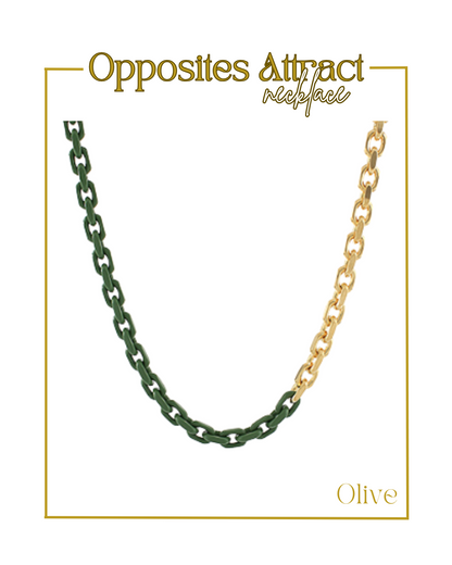 Opposites Attract Necklace-Necklaces-Golden Stella-The Village Shoppe, Women’s Fashion Boutique, Shop Online and In Store - Located in Muscle Shoals, AL.