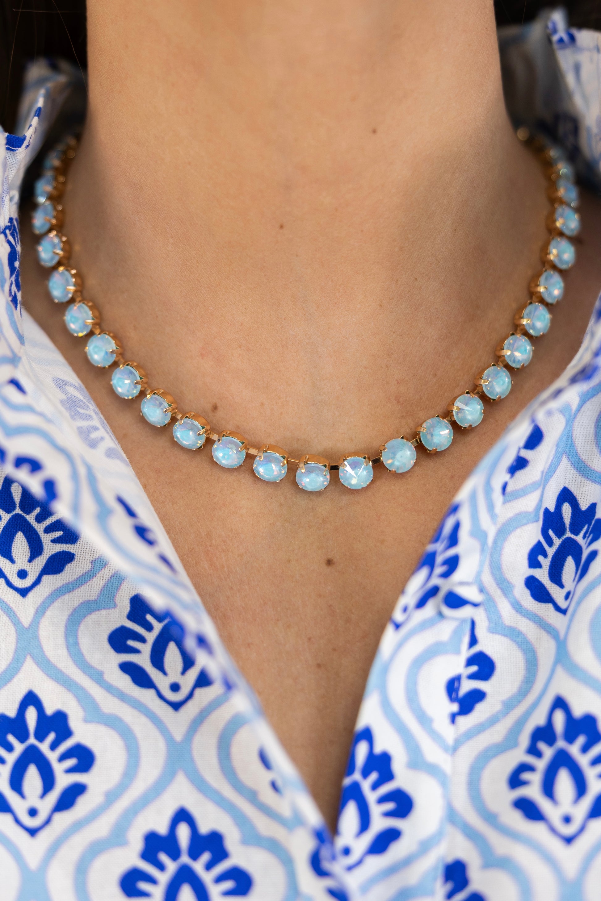 Love Notes Gemstone Necklace | Hart Designs-Necklaces-Hart Designs-The Village Shoppe, Women’s Fashion Boutique, Shop Online and In Store - Located in Muscle Shoals, AL.