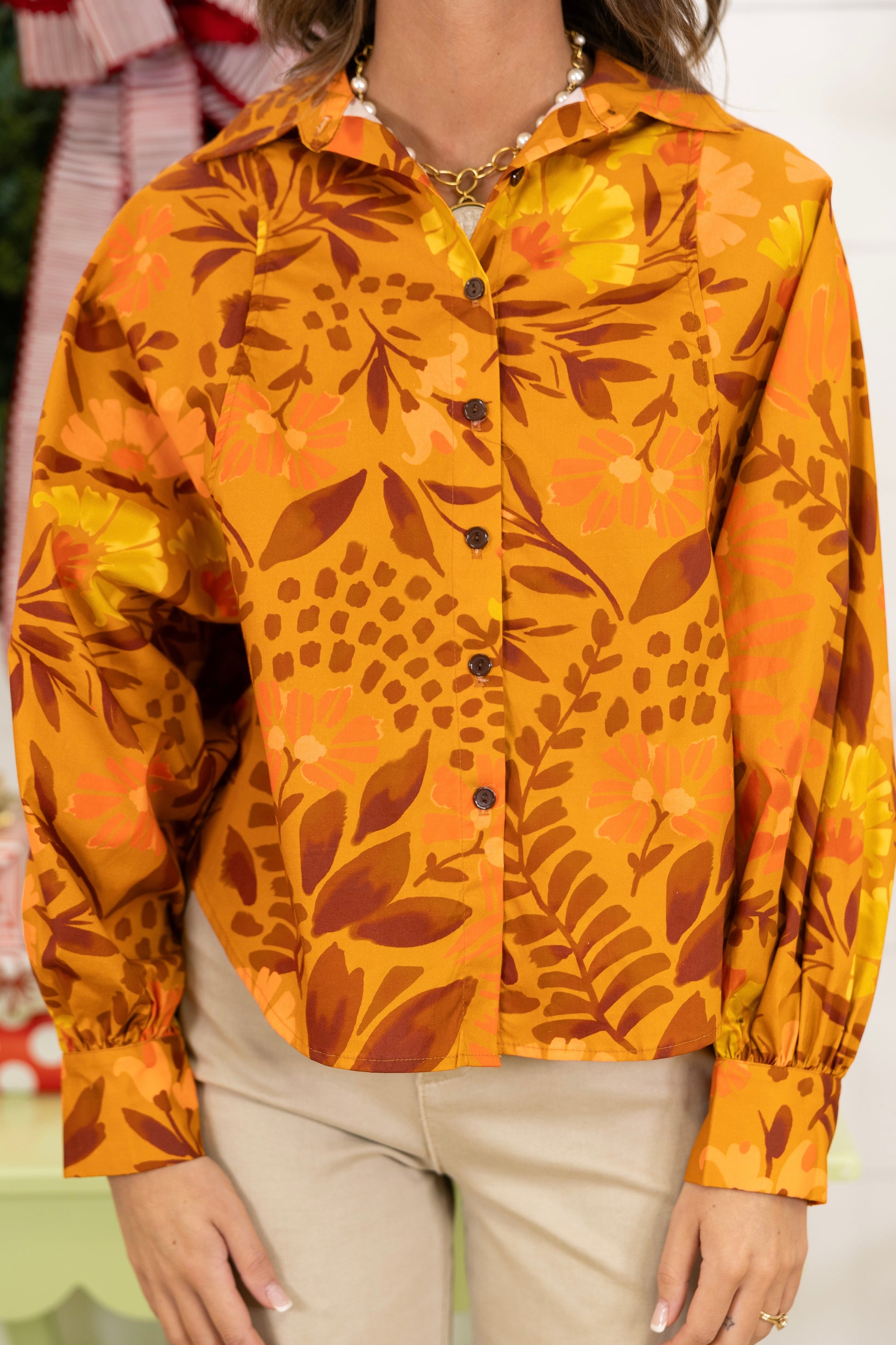 The Heidi Top-Long Sleeves-Adrienne-The Village Shoppe, Women’s Fashion Boutique, Shop Online and In Store - Located in Muscle Shoals, AL.