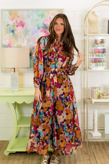 The Nora Maxi Dress-Maxi Dress-Fate-The Village Shoppe, Women’s Fashion Boutique, Shop Online and In Store - Located in Muscle Shoals, AL.