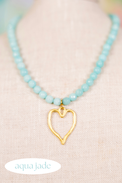 Where the Heart Is Necklace-Necklaces-Virtue-The Village Shoppe, Women’s Fashion Boutique, Shop Online and In Store - Located in Muscle Shoals, AL.