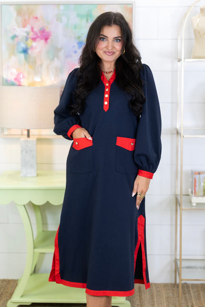 The Whitlock Midi Dress-Midi Dress-Jodifl-The Village Shoppe, Women’s Fashion Boutique, Shop Online and In Store - Located in Muscle Shoals, AL.