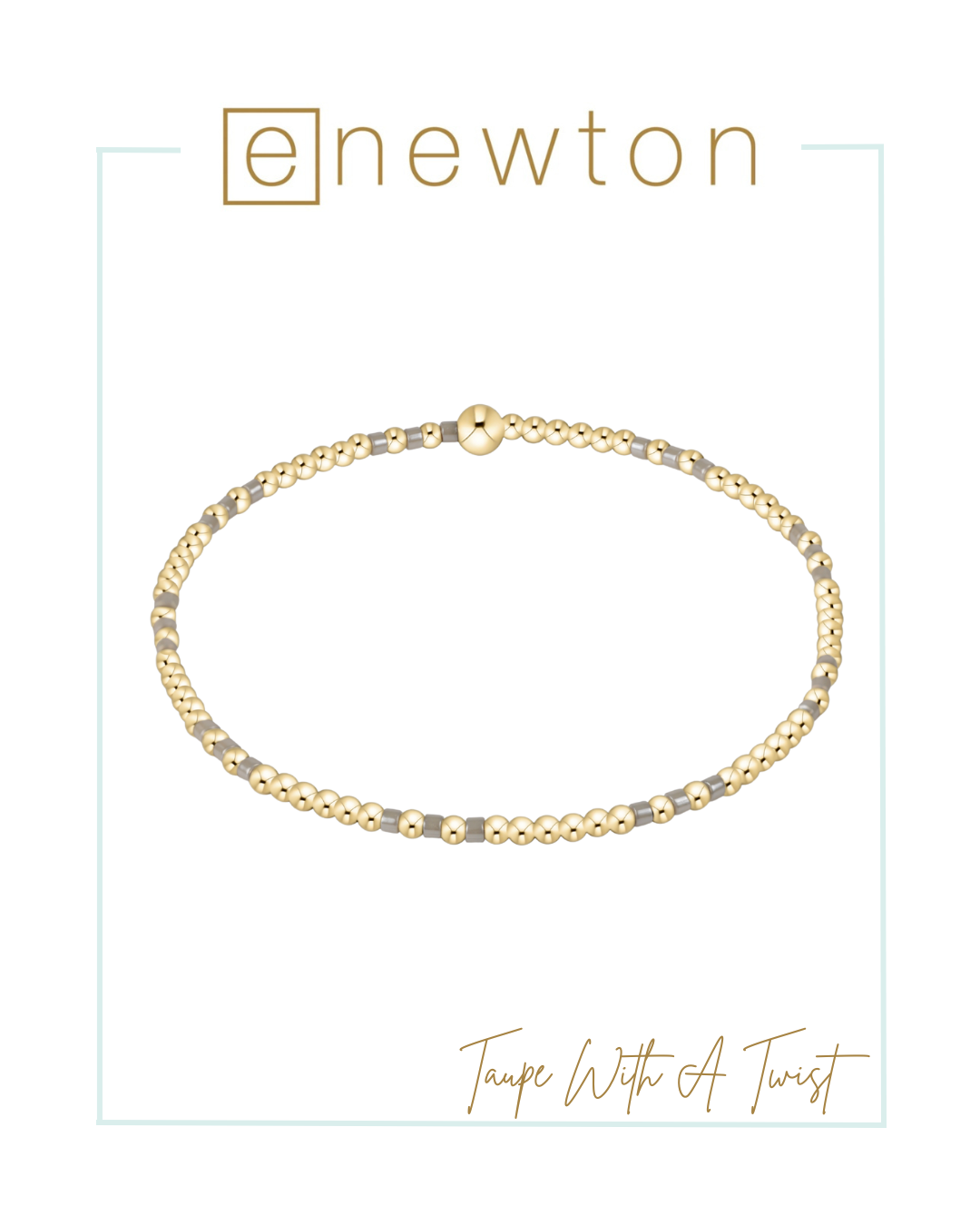E Newton Hope Joy Pattern 2mm Bead Bracelet | Fall/Winter &#39;25-Bracelets-ENEWTON-The Village Shoppe, Women’s Fashion Boutique, Shop Online and In Store - Located in Muscle Shoals, AL.