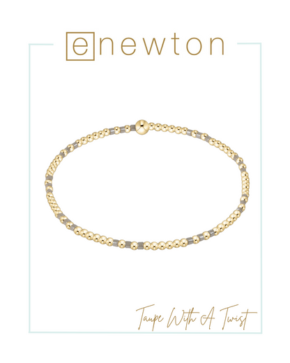 E Newton Hope Joy Pattern 2mm Bead Bracelet | Fall/Winter &#39;25-Bracelets-ENEWTON-The Village Shoppe, Women’s Fashion Boutique, Shop Online and In Store - Located in Muscle Shoals, AL.
