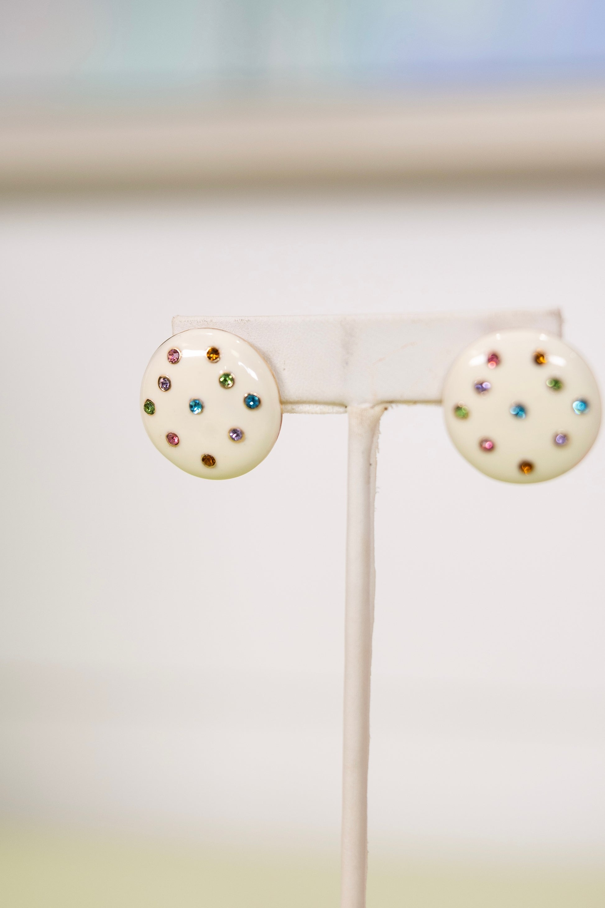 Birthday Cake Studs | Hart Designs-Earrings-Hart Designs-The Village Shoppe, Women’s Fashion Boutique, Shop Online and In Store - Located in Muscle Shoals, AL.