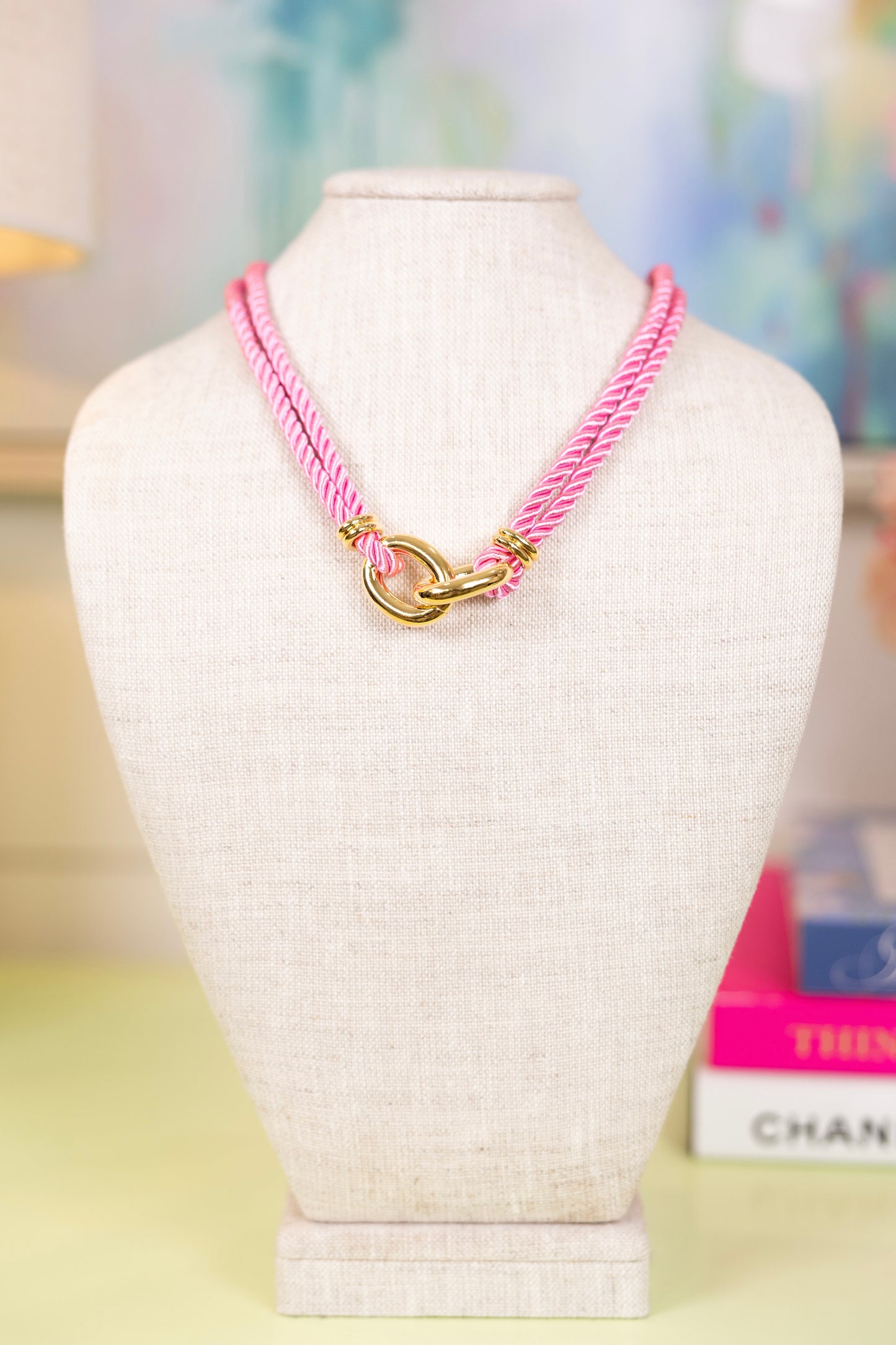Loves Me Knot Necklace-Necklaces-Golden Stella-The Village Shoppe, Women’s Fashion Boutique, Shop Online and In Store - Located in Muscle Shoals, AL.