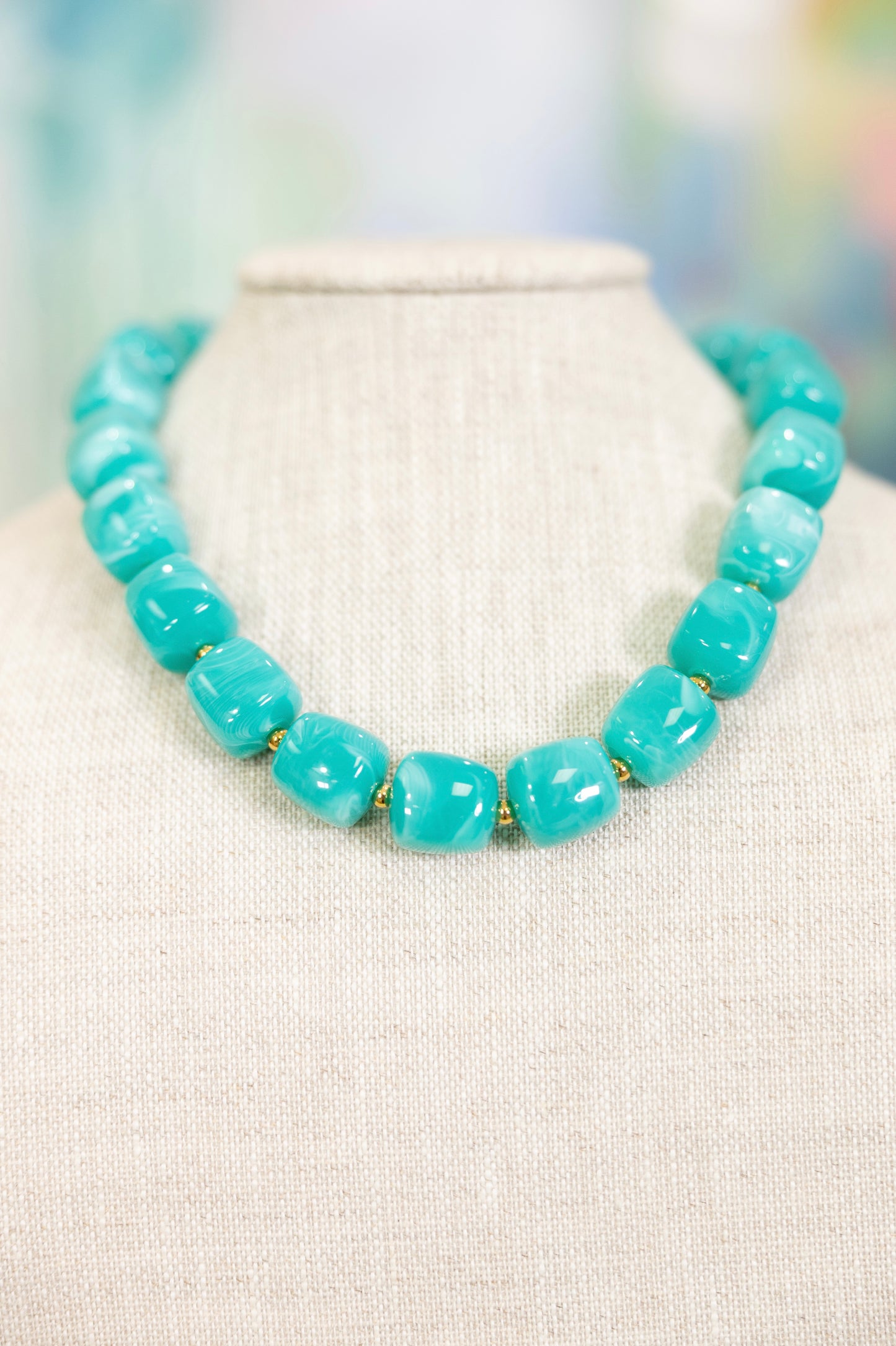 Rock Candy Necklace-Necklaces-Hart Designs-The Village Shoppe, Women’s Fashion Boutique, Shop Online and In Store - Located in Muscle Shoals, AL.