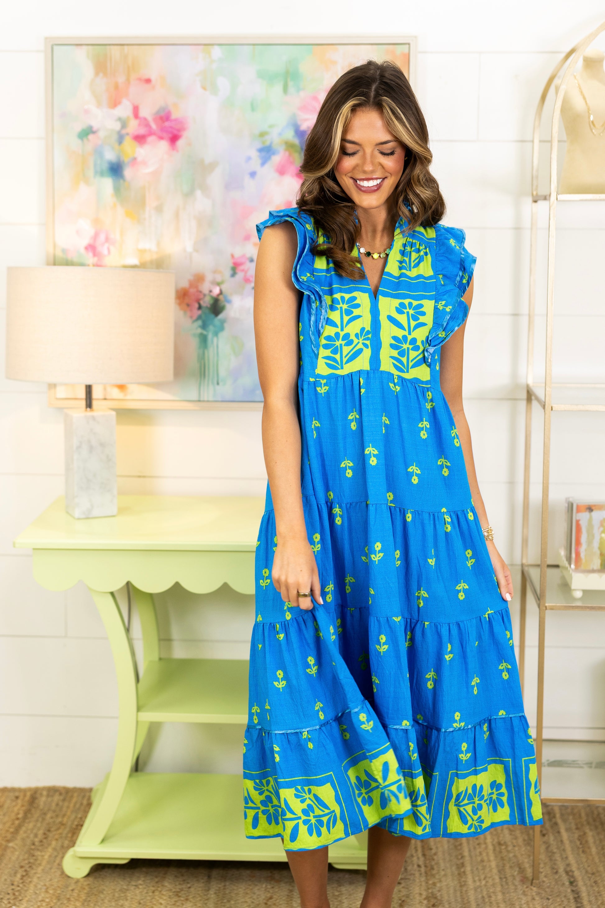 The Fletcher Midi Dress-Midi Dress-Umgee-The Village Shoppe, Women’s Fashion Boutique, Shop Online and In Store - Located in Muscle Shoals, AL.