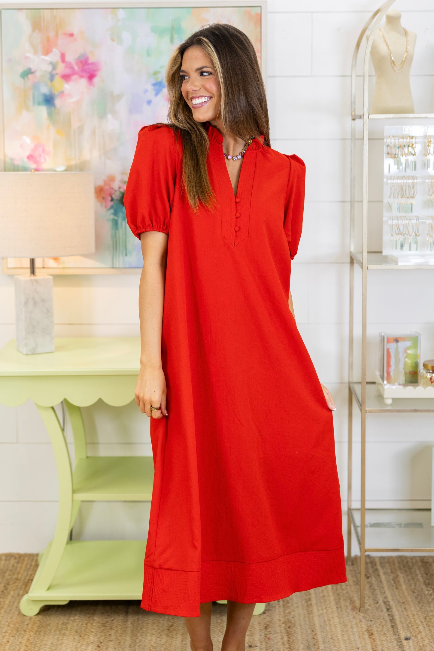 The Avery Midi Dress-The Village Shoppe-The Village Shoppe, Women’s Fashion Boutique, Shop Online and In Store - Located in Muscle Shoals, AL.