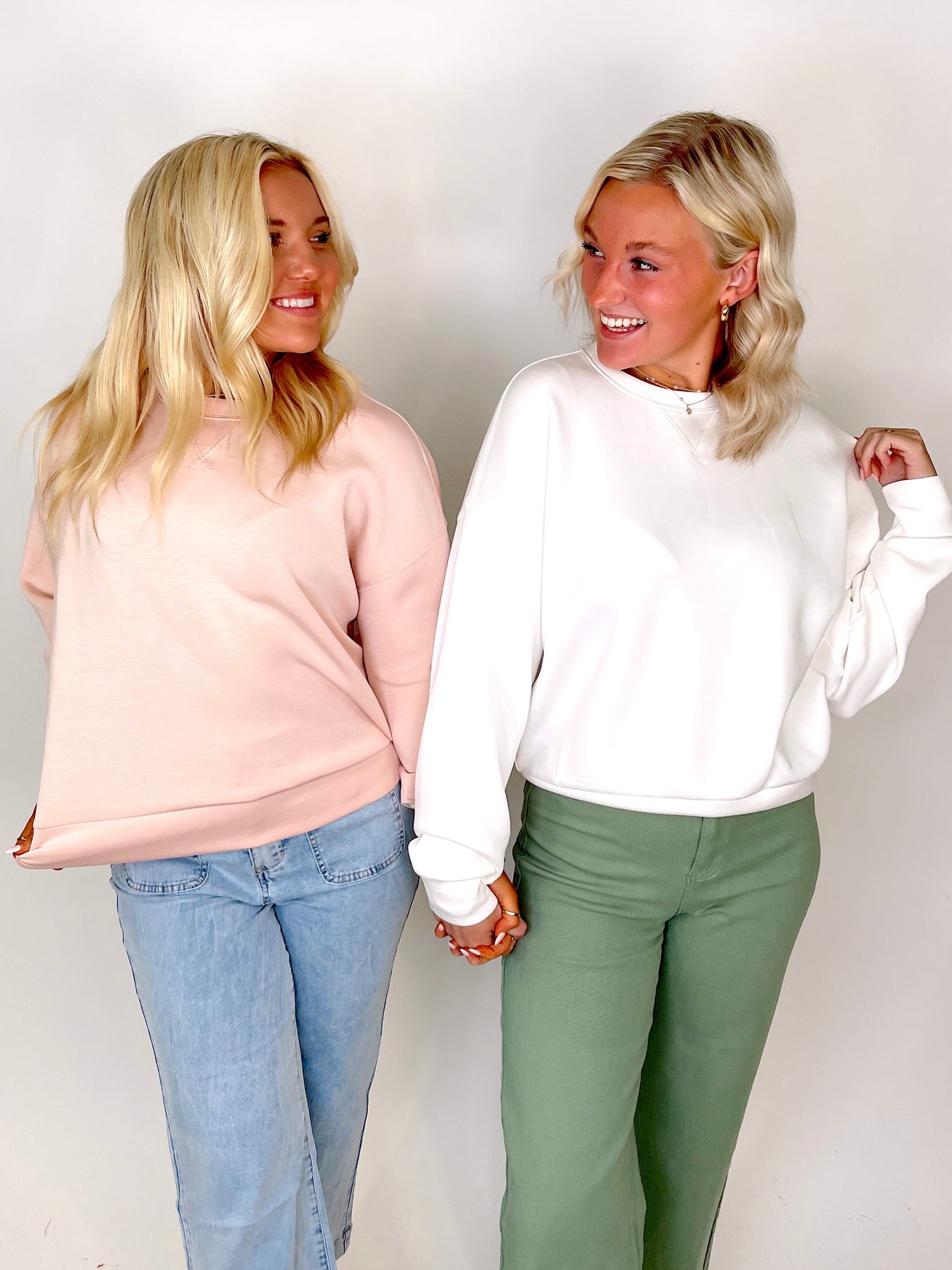 Spanx AirEssentials Crew-Long Sleeves-Spanx-The Village Shoppe, Women’s Fashion Boutique, Shop Online and In Store - Located in Muscle Shoals, AL.