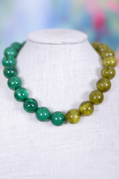 Half and Half Beaded Necklace-Necklaces-Hart Designs-The Village Shoppe, Women’s Fashion Boutique, Shop Online and In Store - Located in Muscle Shoals, AL.