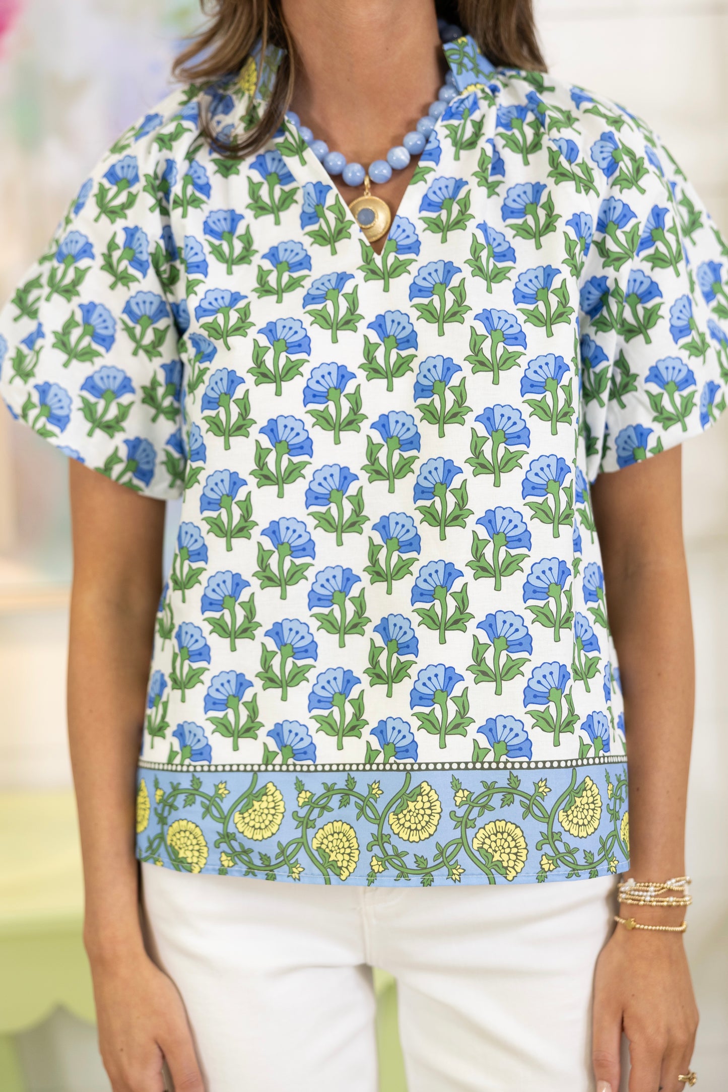 The Rowley Top-Short Sleeves-tcec-The Village Shoppe, Women’s Fashion Boutique, Shop Online and In Store - Located in Muscle Shoals, AL.