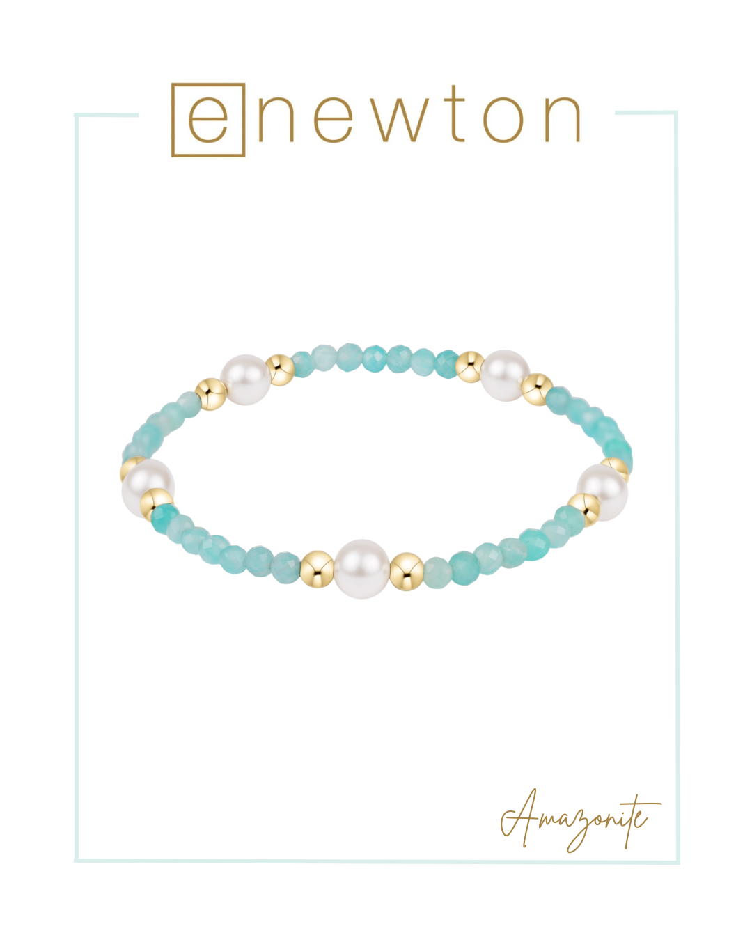 Enewton Purpose Pearl 6mm Gem Bracelet-Bracelets-ENEWTON-The Village Shoppe, Women’s Fashion Boutique, Shop Online and In Store - Located in Muscle Shoals, AL.