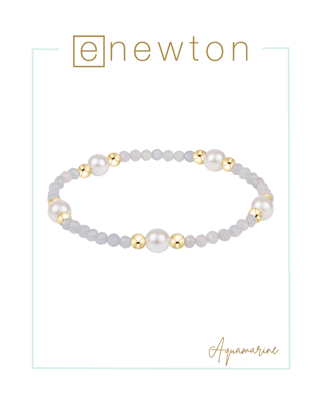 Enewton Purpose Pearl 6mm Gem Bracelet-Bracelets-ENEWTON-The Village Shoppe, Women’s Fashion Boutique, Shop Online and In Store - Located in Muscle Shoals, AL.