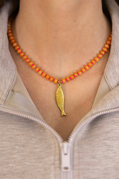 Coolest Catch Necklace | Hart Designs-Necklaces-Hart Designs-The Village Shoppe, Women’s Fashion Boutique, Shop Online and In Store - Located in Muscle Shoals, AL.
