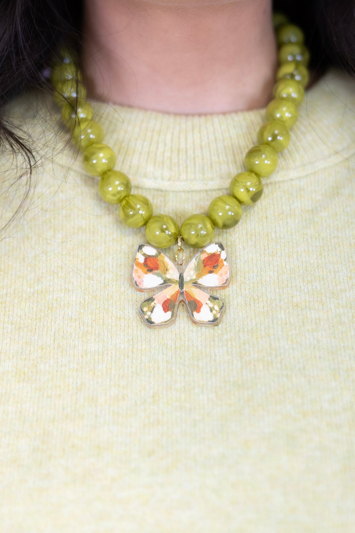 Butterfly Effect Beaded Necklace | The Katie Kollective-Necklaces-The Katie Kollective-The Village Shoppe, Women’s Fashion Boutique, Shop Online and In Store - Located in Muscle Shoals, AL.