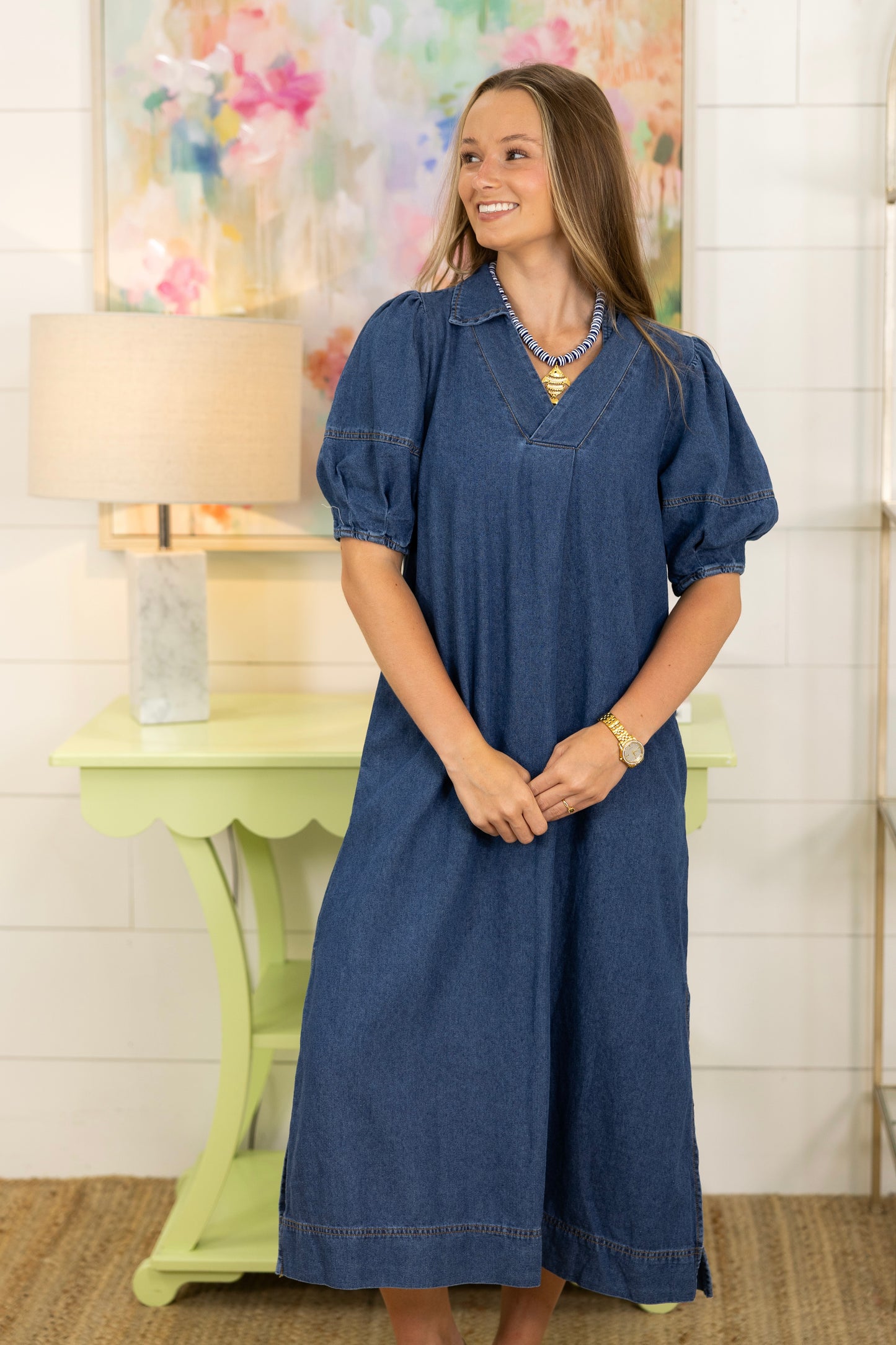 The David Denim Dress