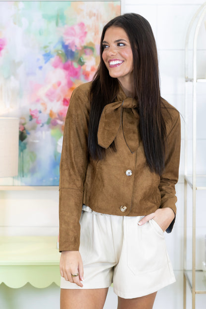 Fell in Love in October Jacket-Jackets-Entro-The Village Shoppe, Women’s Fashion Boutique, Shop Online and In Store - Located in Muscle Shoals, AL.