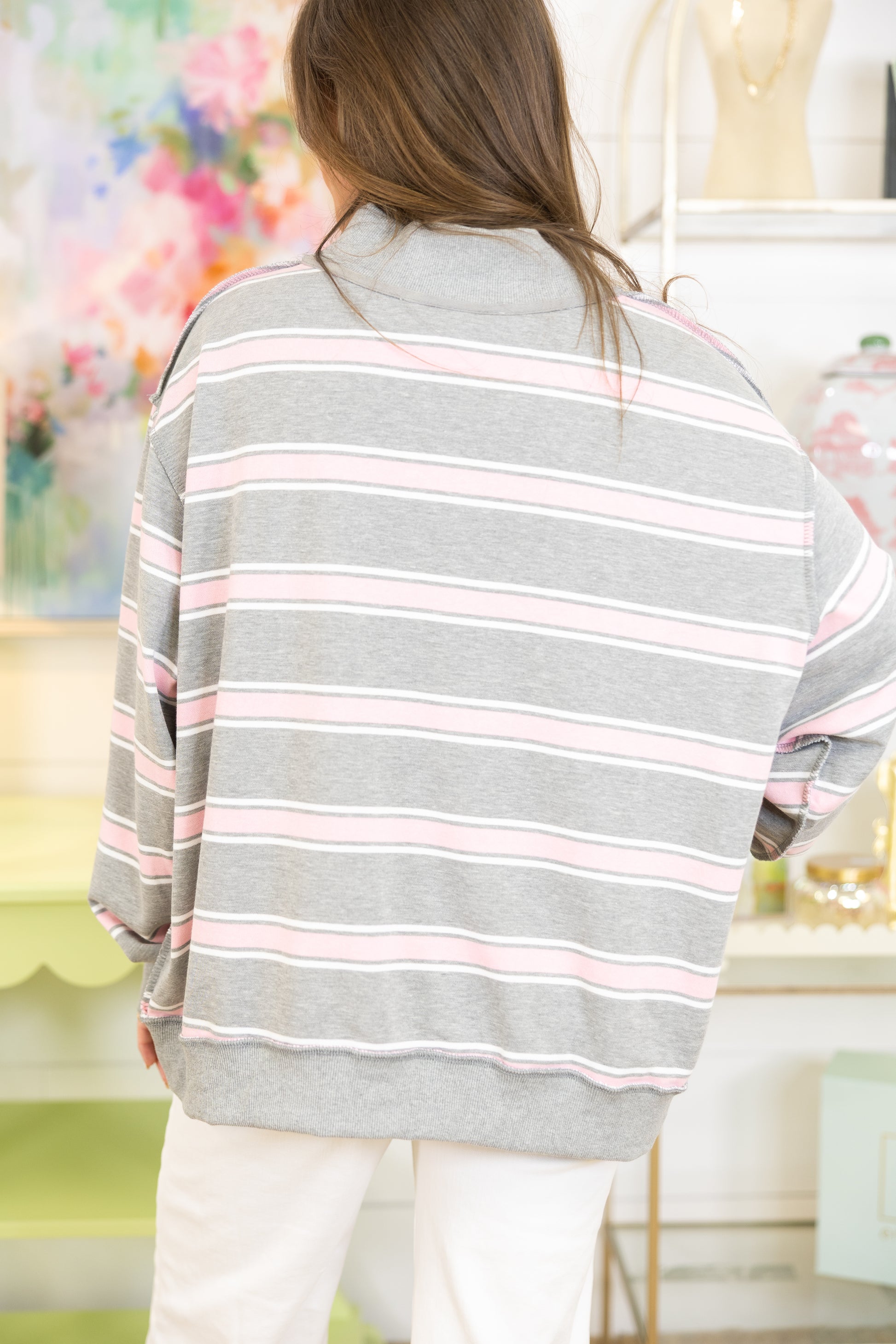 Mondays Made Easy Mockneck-Sweatshirt-Bucketlist-The Village Shoppe, Women’s Fashion Boutique, Shop Online and In Store - Located in Muscle Shoals, AL.
