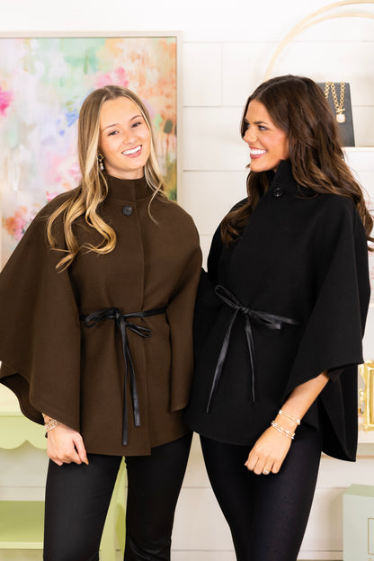 The Wray Cape Poncho-Poncho-Original USA-The Village Shoppe, Women’s Fashion Boutique, Shop Online and In Store - Located in Muscle Shoals, AL.