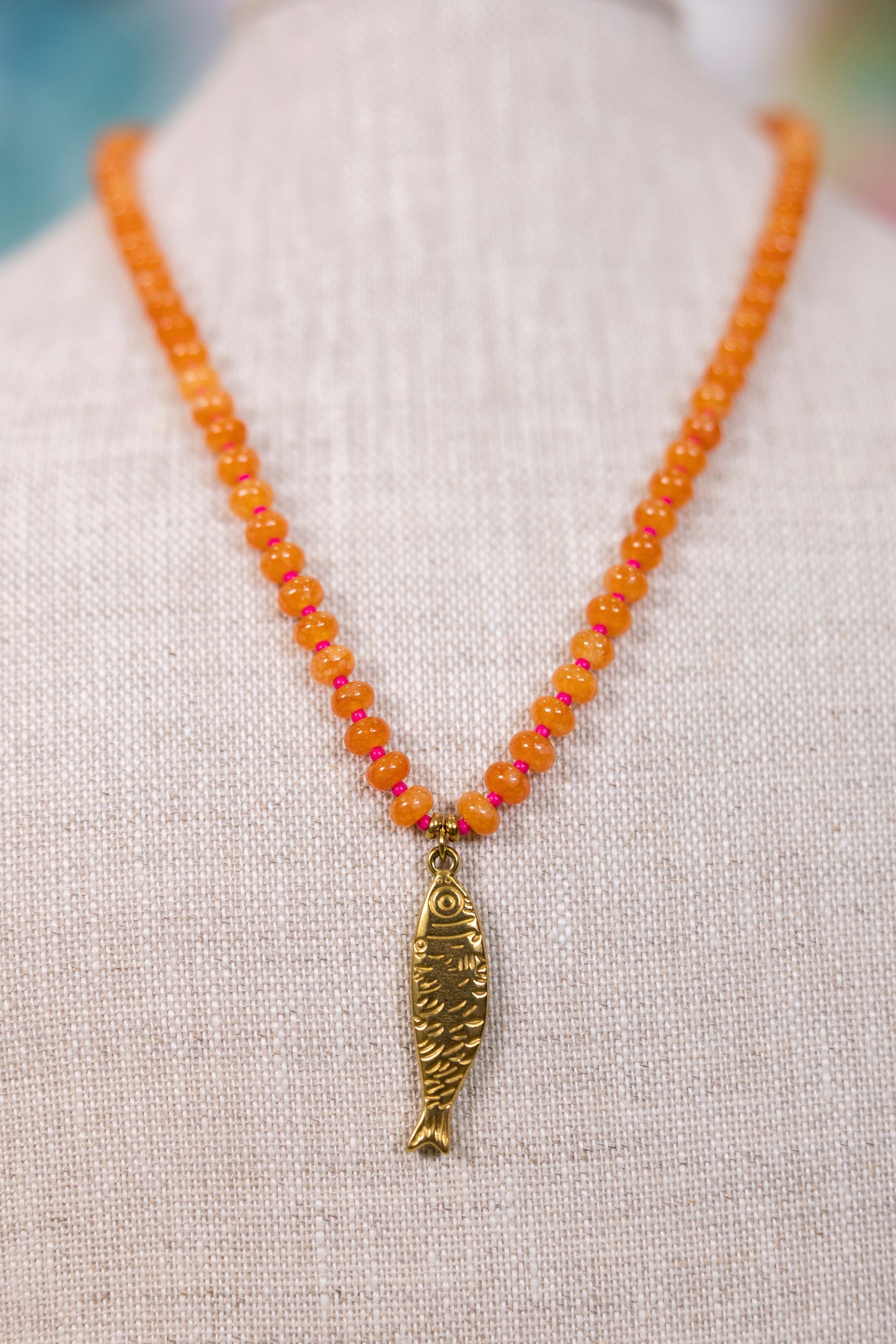 Coolest Catch Necklace | Hart Designs-Necklaces-Hart Designs-The Village Shoppe, Women’s Fashion Boutique, Shop Online and In Store - Located in Muscle Shoals, AL.