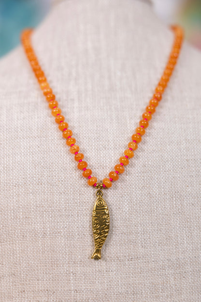 Coolest Catch Necklace | Hart Designs-Necklaces-Hart Designs-The Village Shoppe, Women’s Fashion Boutique, Shop Online and In Store - Located in Muscle Shoals, AL.