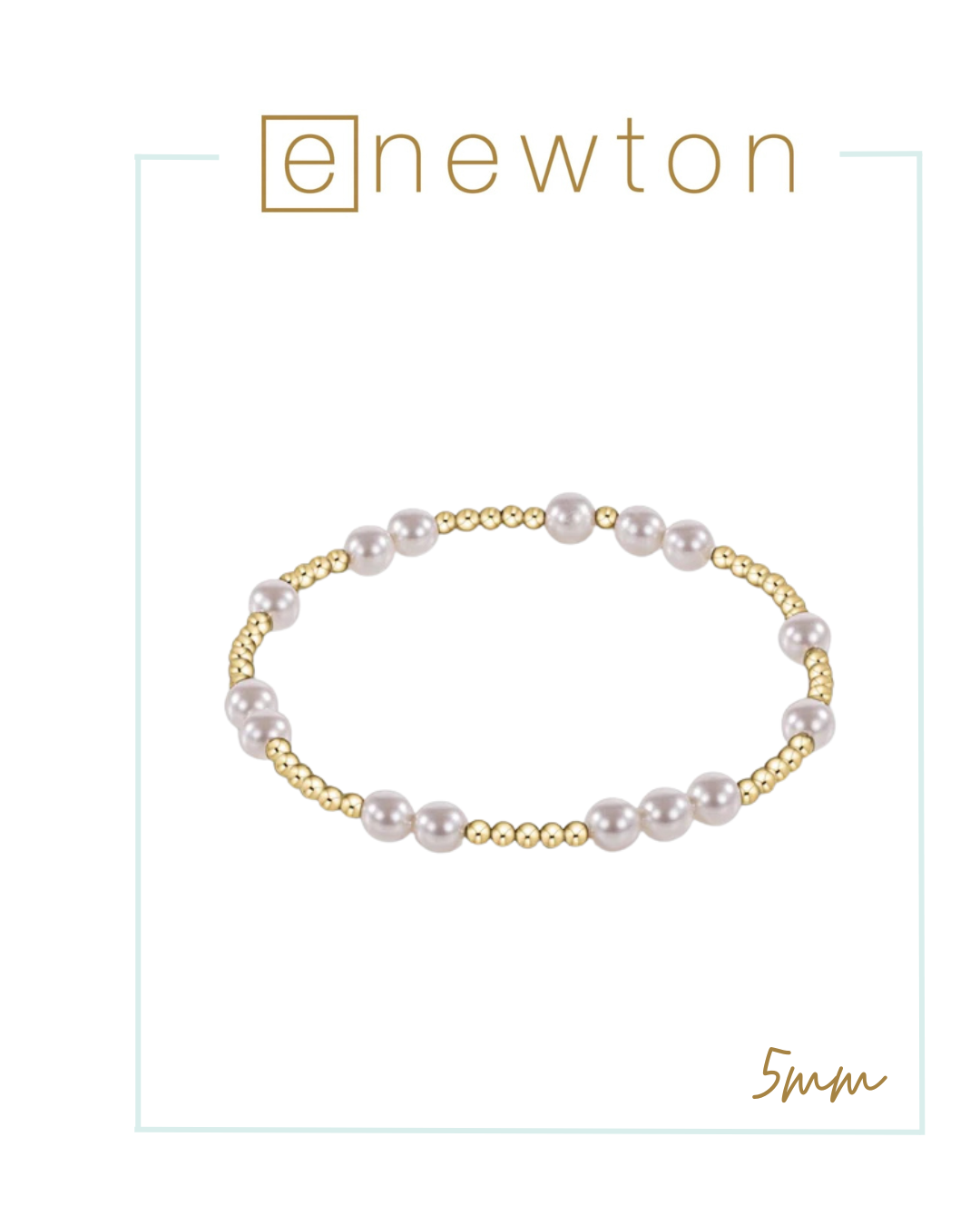 E Newton Hope Unwritten Bracelet - Pearl-Bracelets-ENEWTON-The Village Shoppe, Women’s Fashion Boutique, Shop Online and In Store - Located in Muscle Shoals, AL.