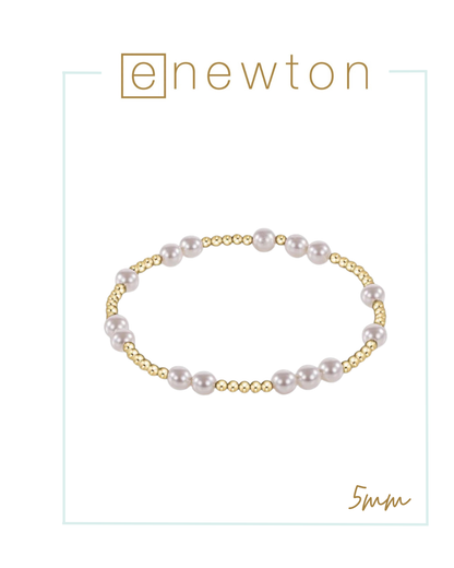 E Newton Hope Unwritten Bracelet - Pearl-Bracelets-ENEWTON-The Village Shoppe, Women’s Fashion Boutique, Shop Online and In Store - Located in Muscle Shoals, AL.
