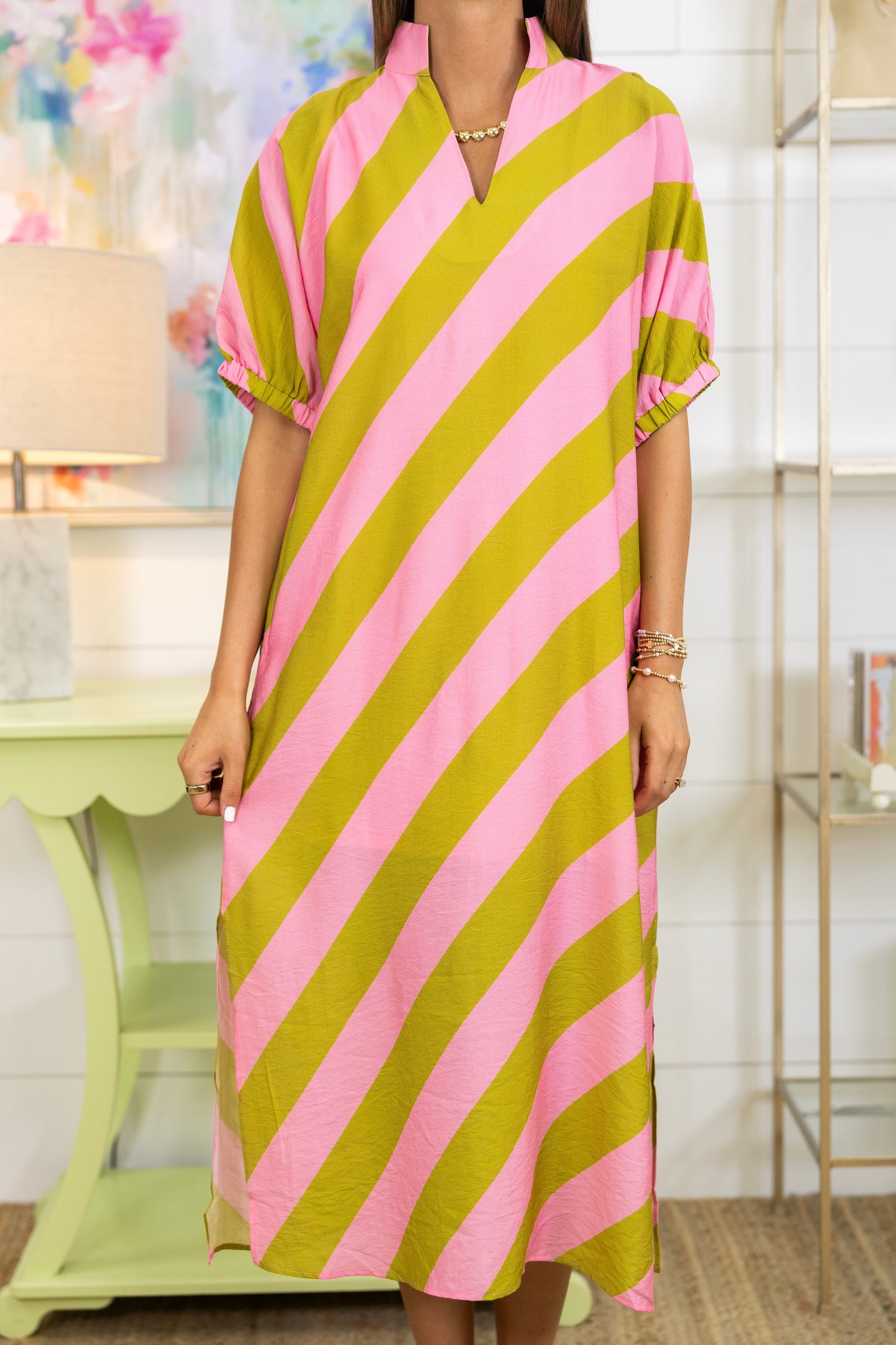 Something Sweet Midi Dress-Midi Dress-Entro-The Village Shoppe, Women’s Fashion Boutique, Shop Online and In Store - Located in Muscle Shoals, AL.