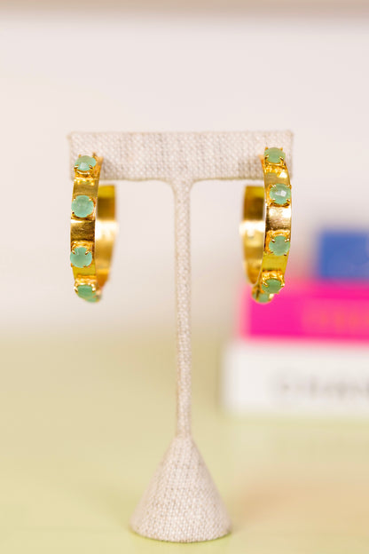 Wildest Dreams Hoops-Earrings-Virtue-The Village Shoppe, Women’s Fashion Boutique, Shop Online and In Store - Located in Muscle Shoals, AL.