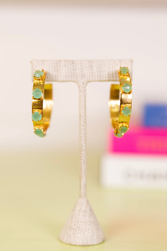 Wildest Dreams Hoops-Earrings-Virtue-The Village Shoppe, Women’s Fashion Boutique, Shop Online and In Store - Located in Muscle Shoals, AL.