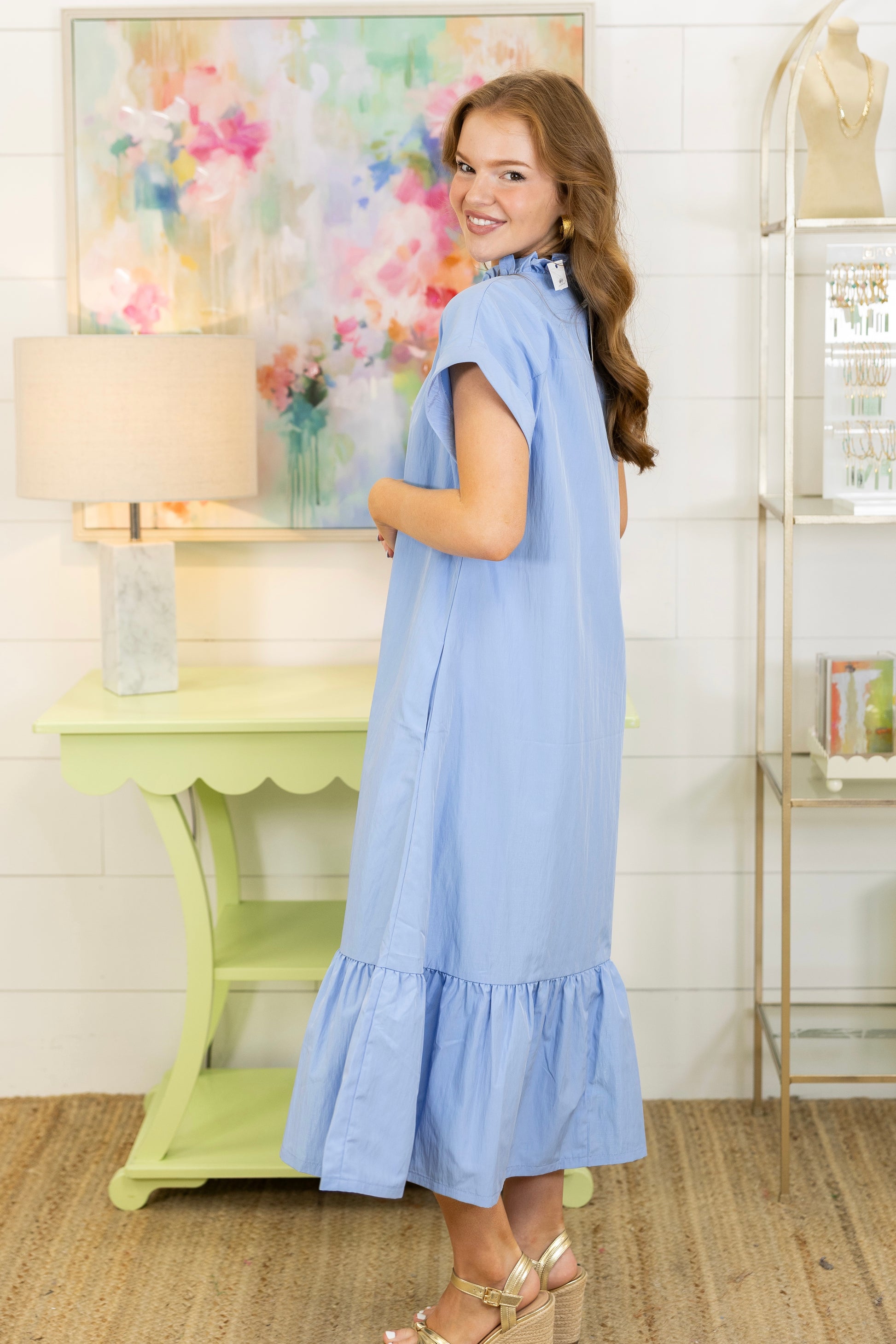 The Charleston Midi Dress-Midi Dress-Glam-The Village Shoppe, Women’s Fashion Boutique, Shop Online and In Store - Located in Muscle Shoals, AL.