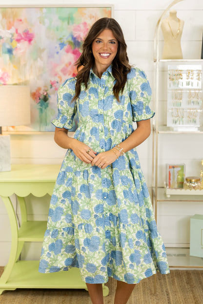 The Harper Midi Dress-Midi Dress-GiGiO-The Village Shoppe, Women’s Fashion Boutique, Shop Online and In Store - Located in Muscle Shoals, AL.
