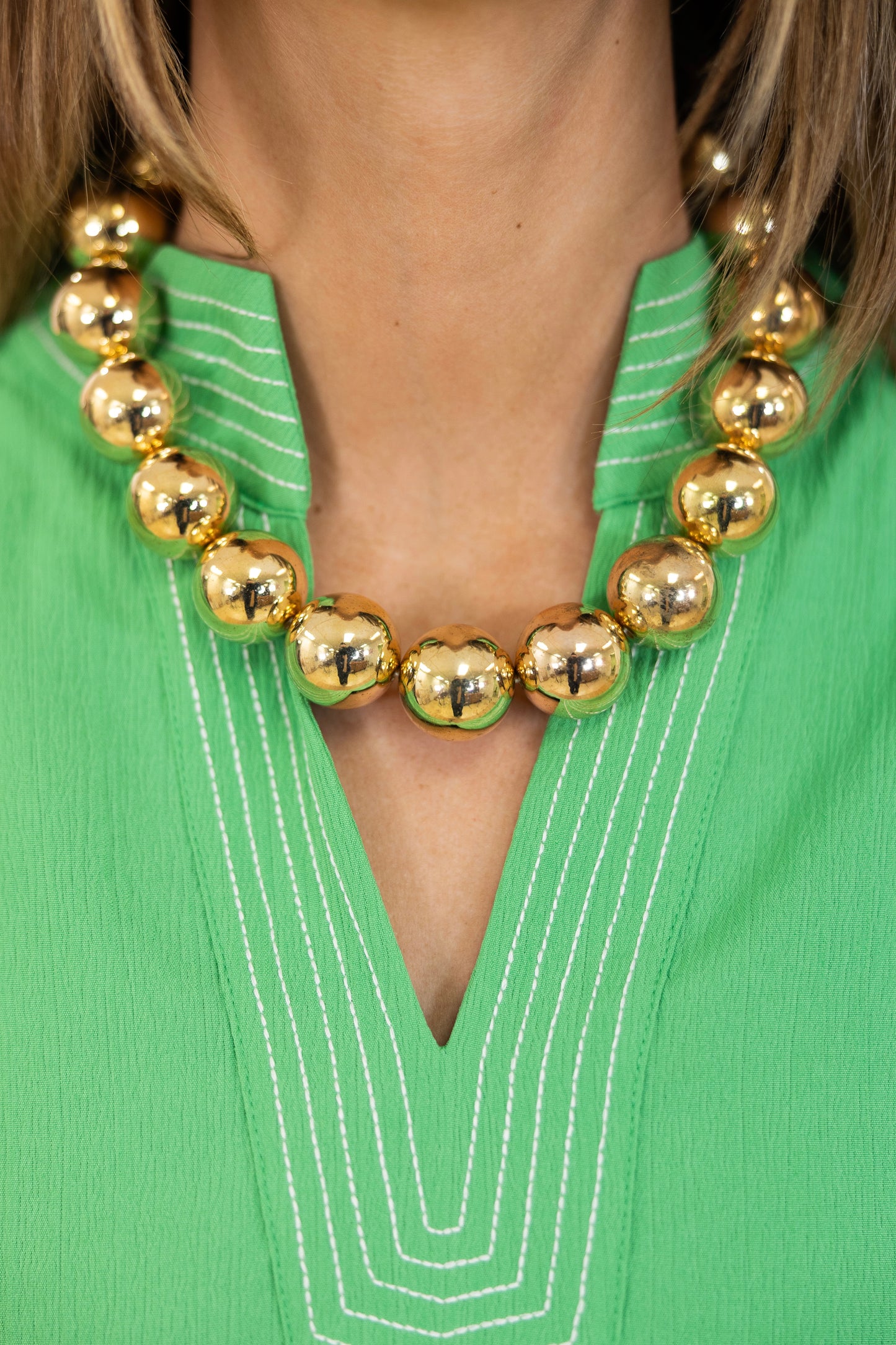 There She Goes Necklace-Necklaces-Golden Stella-The Village Shoppe, Women’s Fashion Boutique, Shop Online and In Store - Located in Muscle Shoals, AL.