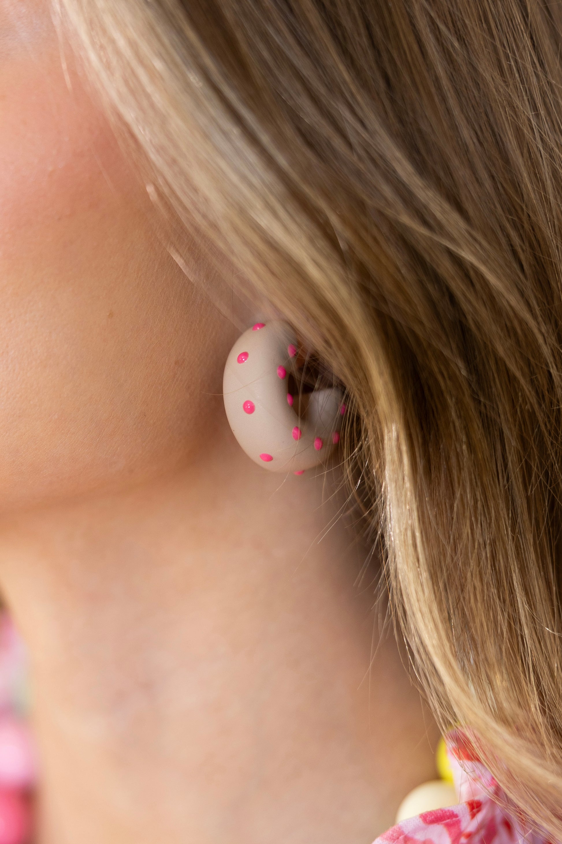 Candy Coated Hoops | Hart Designs-Earrings-Hart Designs-The Village Shoppe, Women’s Fashion Boutique, Shop Online and In Store - Located in Muscle Shoals, AL.