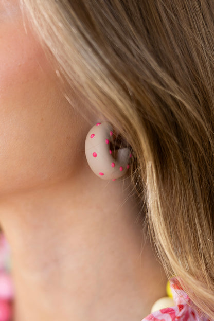 Candy Coated Hoops | Hart Designs-Earrings-Hart Designs-The Village Shoppe, Women’s Fashion Boutique, Shop Online and In Store - Located in Muscle Shoals, AL.