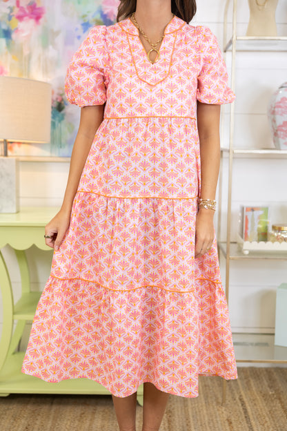 Many Meadows Midi Dress-Midi Dress-GiGiO-The Village Shoppe, Women’s Fashion Boutique, Shop Online and In Store - Located in Muscle Shoals, AL.