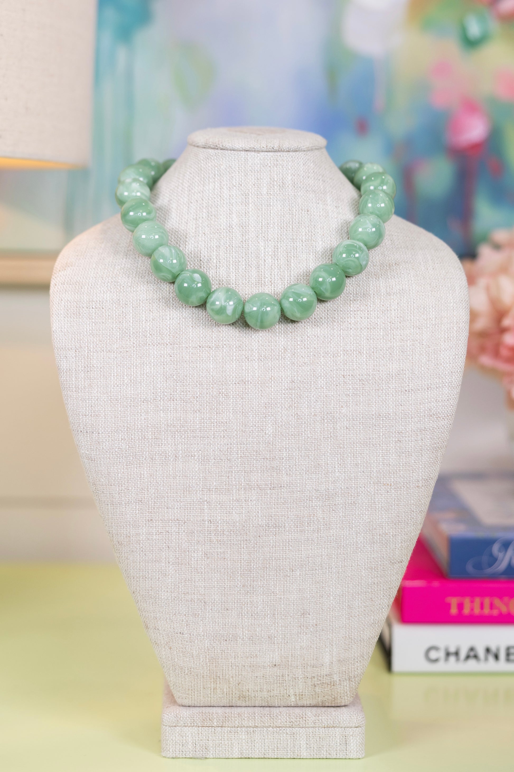 Sweet Tart Beaded Necklace-Necklaces-Hart Designs-The Village Shoppe, Women’s Fashion Boutique, Shop Online and In Store - Located in Muscle Shoals, AL.