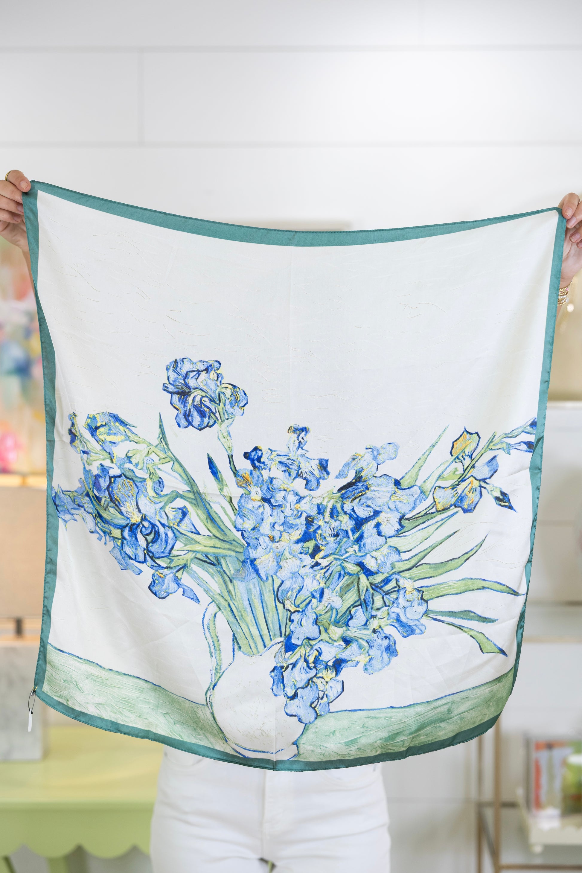 Bloom Where You Are Planted Scarf-Scarf-Hart Designs-The Village Shoppe, Women’s Fashion Boutique, Shop Online and In Store - Located in Muscle Shoals, AL.
