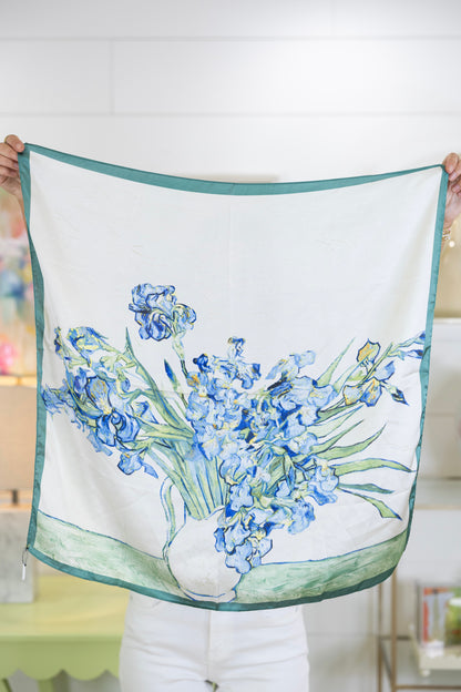 Bloom Where You Are Planted Scarf-Scarf-Hart Designs-The Village Shoppe, Women’s Fashion Boutique, Shop Online and In Store - Located in Muscle Shoals, AL.
