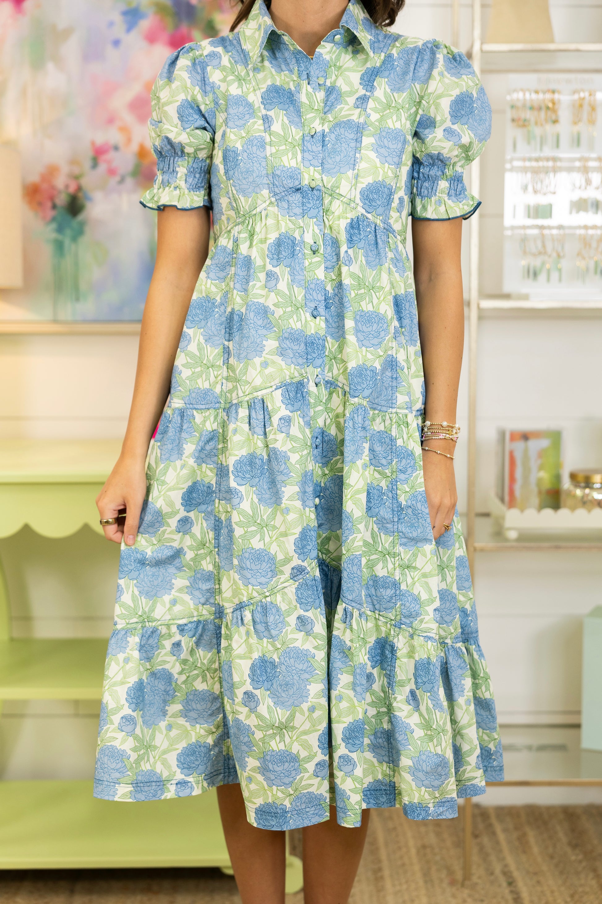 The Harper Midi Dress-Midi Dress-GiGiO-The Village Shoppe, Women’s Fashion Boutique, Shop Online and In Store - Located in Muscle Shoals, AL.