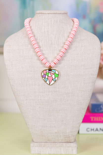 Seaside Stripe Necklace | Hart Designs-Necklaces-Hart Designs-The Village Shoppe, Women’s Fashion Boutique, Shop Online and In Store - Located in Muscle Shoals, AL.