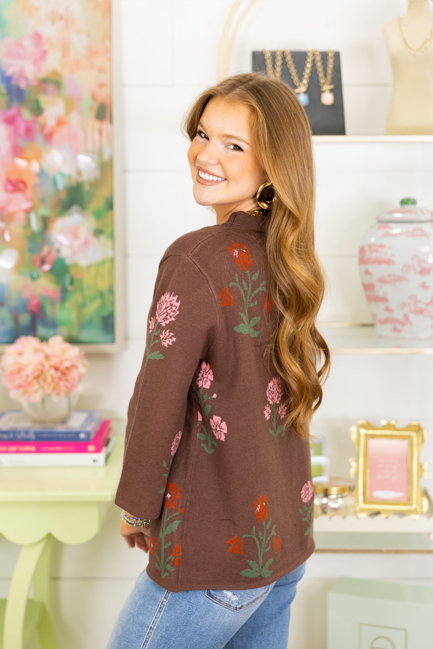 Fall in Bloom Sweater-Sweaters-Umgee-The Village Shoppe, Women’s Fashion Boutique, Shop Online and In Store - Located in Muscle Shoals, AL.