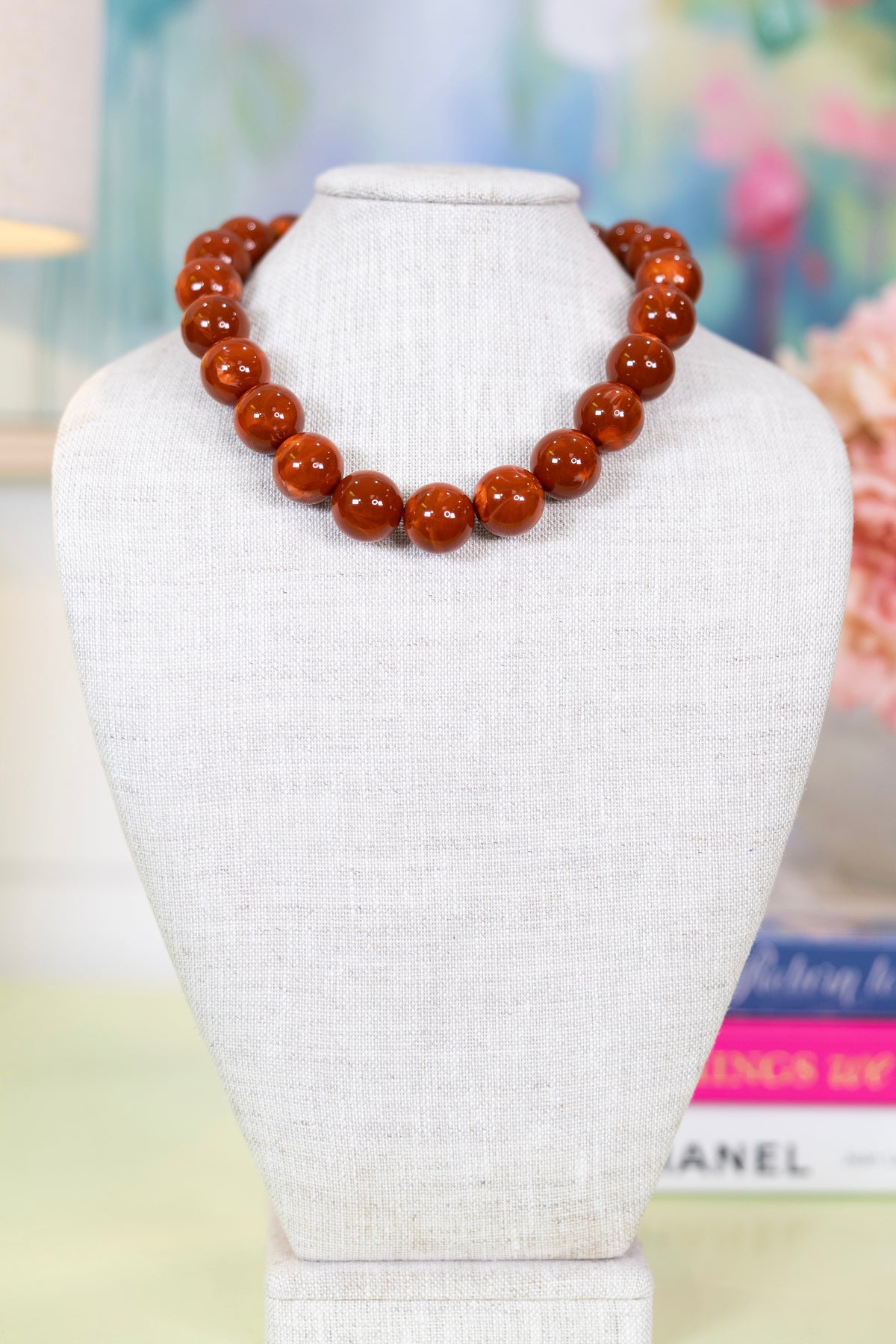 Sweet Tart Beaded Necklace-Necklaces-Hart Designs-The Village Shoppe, Women’s Fashion Boutique, Shop Online and In Store - Located in Muscle Shoals, AL.