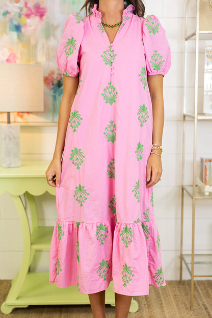 The Sunday in Savannah Midi Dress-Midi Dress-Entro-The Village Shoppe, Women’s Fashion Boutique, Shop Online and In Store - Located in Muscle Shoals, AL.