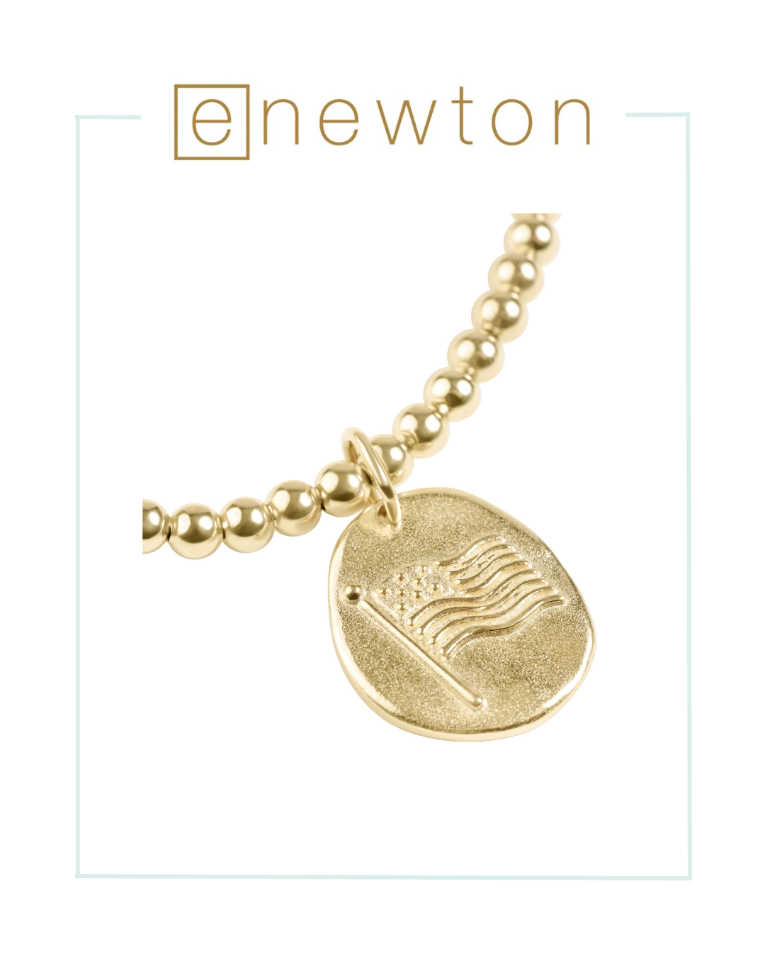 Enewton Classic Gold 3mm Bracelet - Inspire America Gold Disc | America 250-Bracelets-ENEWTON-The Village Shoppe, Women’s Fashion Boutique, Shop Online and In Store - Located in Muscle Shoals, AL.