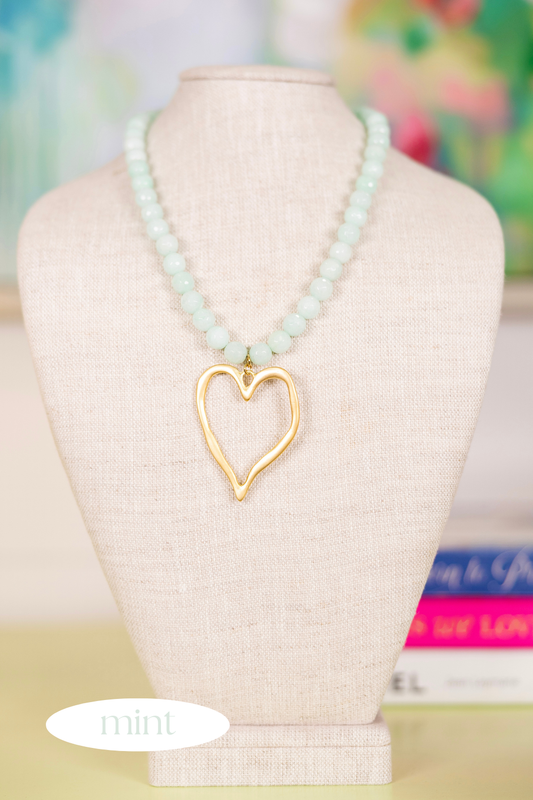 Loving You is Easy Necklace-Necklaces-Virtue-The Village Shoppe, Women’s Fashion Boutique, Shop Online and In Store - Located in Muscle Shoals, AL.